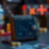 Secure cold storage wallet showcasing its design and functionality