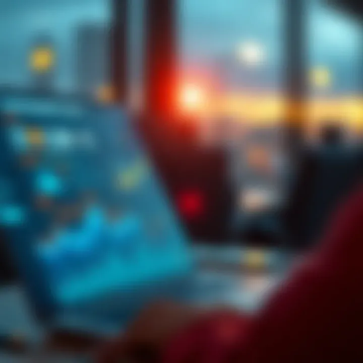 User Engagement Insights Illustration of user engagement metrics in the cryptocurrency news sector