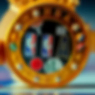 A close-up of a digital token showcasing NBA team logos and vibrant colors.