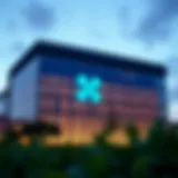 Ripple Company headquarters showcasing modern architecture