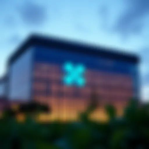 Ripple Company headquarters showcasing modern architecture