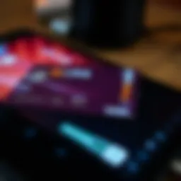 UnionPay crypto card in a digital wallet interface