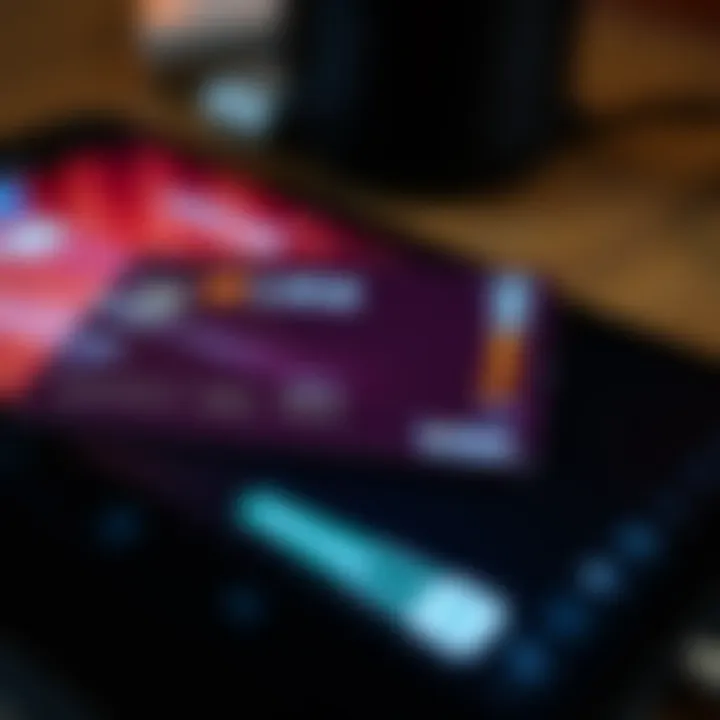 UnionPay crypto card in a digital wallet interface