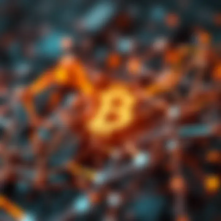 Blockchain Technology Explained An abstract representation of blockchain technology