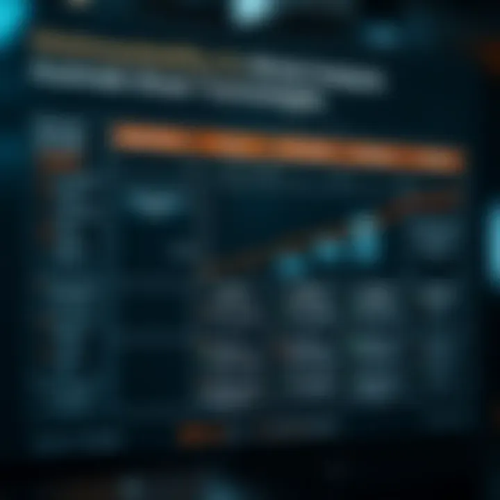 Comparative Analysis of Technologies Comparative analysis chart of WebAssembly and other technologies