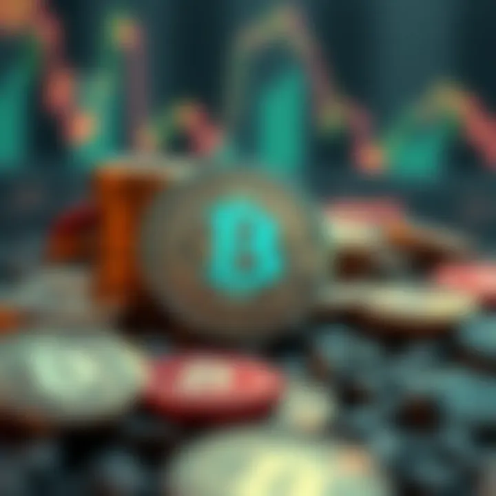 Visual representation of future trends in cryptocurrency pricing