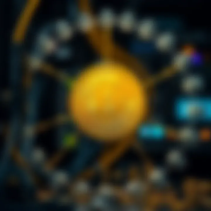 The Concept of Distributed Computing in Gridcoin Visual representation of distributed computing