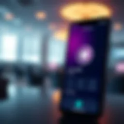 Visual representation of the Harmony One Wallet App interface showcasing its features