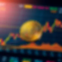 Visualization of HZM coin price chart