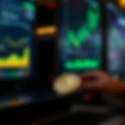 Cryptocurrency transactions on a digital interface