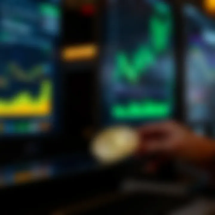 Understanding Cryptocurrency Transactions Cryptocurrency transactions on a digital interface