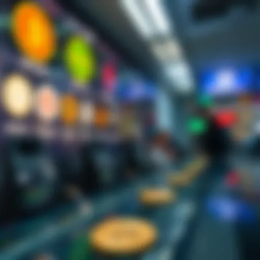 Overview of the largest cryptocurrency exchanges with logos