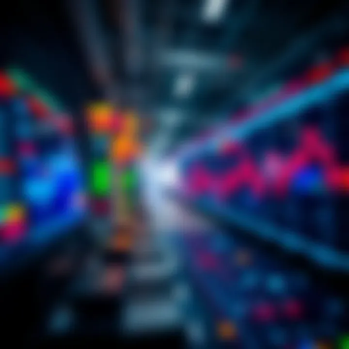 Illustration depicting market dynamics in cryptocurrency derivatives trading