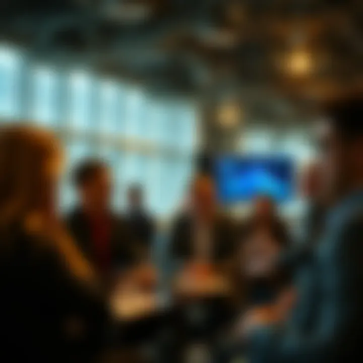 Building Relationships with Venture Capitalists A network of venture capitalists discussing opportunities