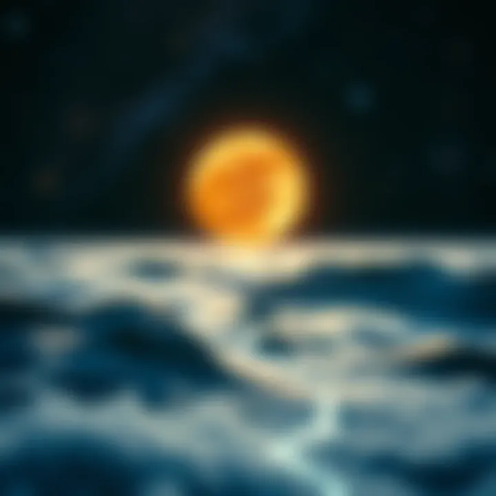 Cosmic Landscape of Digital Finance A cosmic landscape symbolizing the digital finance universe