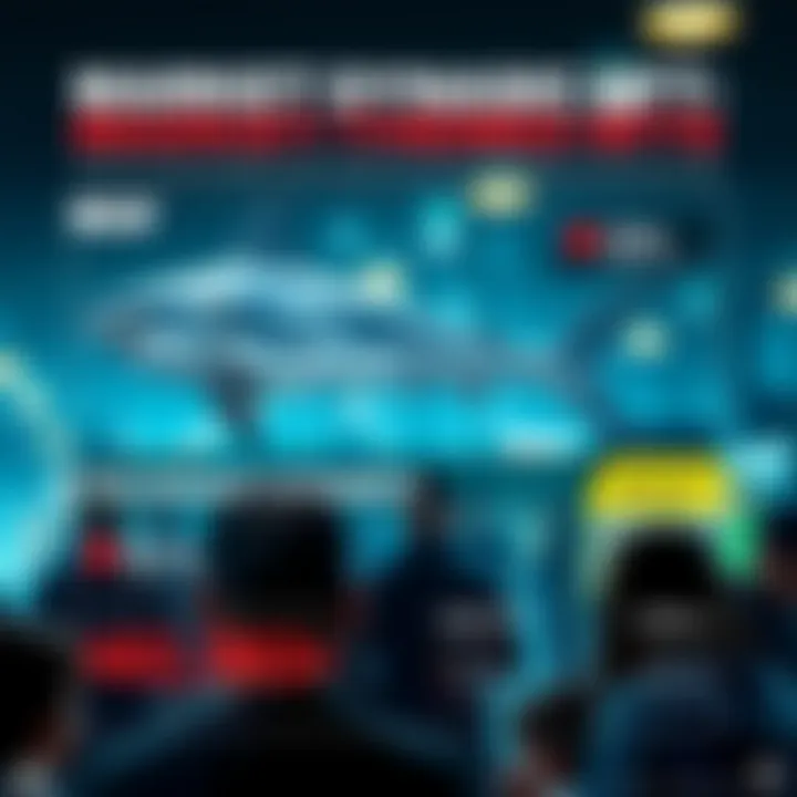 Market Dynamics of Shark-Themed NFTs An infographic illustrating the market dynamics of shark-themed NFTs