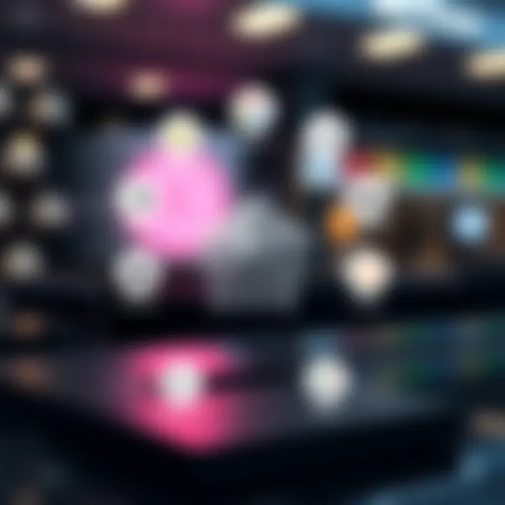 Applications in DeFi Infographic illustrating the various applications of Polygon in decentralized finance