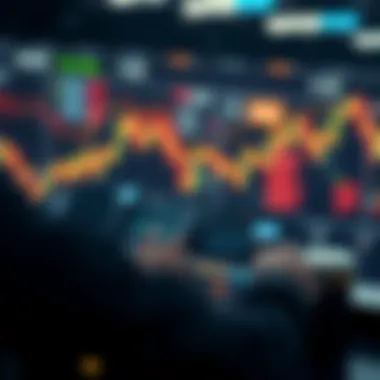 Conceptual illustration of market sentiment analysis