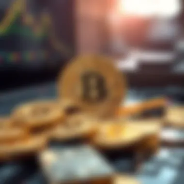 Visual representation of crypto staking benefits