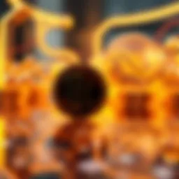 Digital art representing Render Token technology