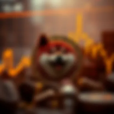 Shiba Inu Coin Price Fluctuations Graph illustrating Shiba Inu Coin price fluctuations