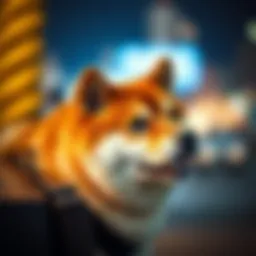 Visual representation of Shiba Inu cryptocurrency market trends.