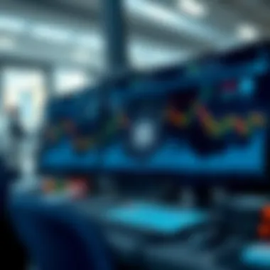 Visual representation of the Snowflake Exchange trading interface