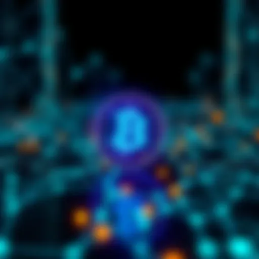 A conceptual illustration of blockchain technology