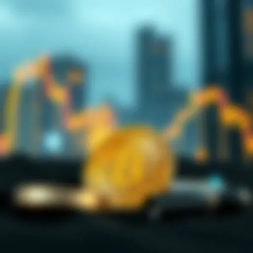 Illustration depicting the T1 price concept in cryptocurrency