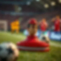 Visual representation of NFTs in sports