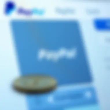 Screenshot of PayPal interface for cryptocurrency transactions