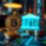 Visual representation of cryptocurrency conversion