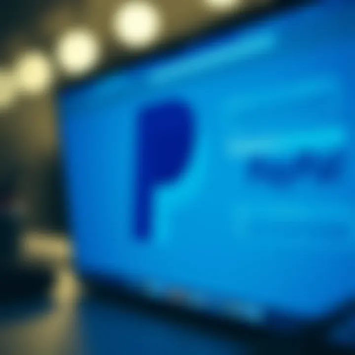 Visual representation of PayPal account settings