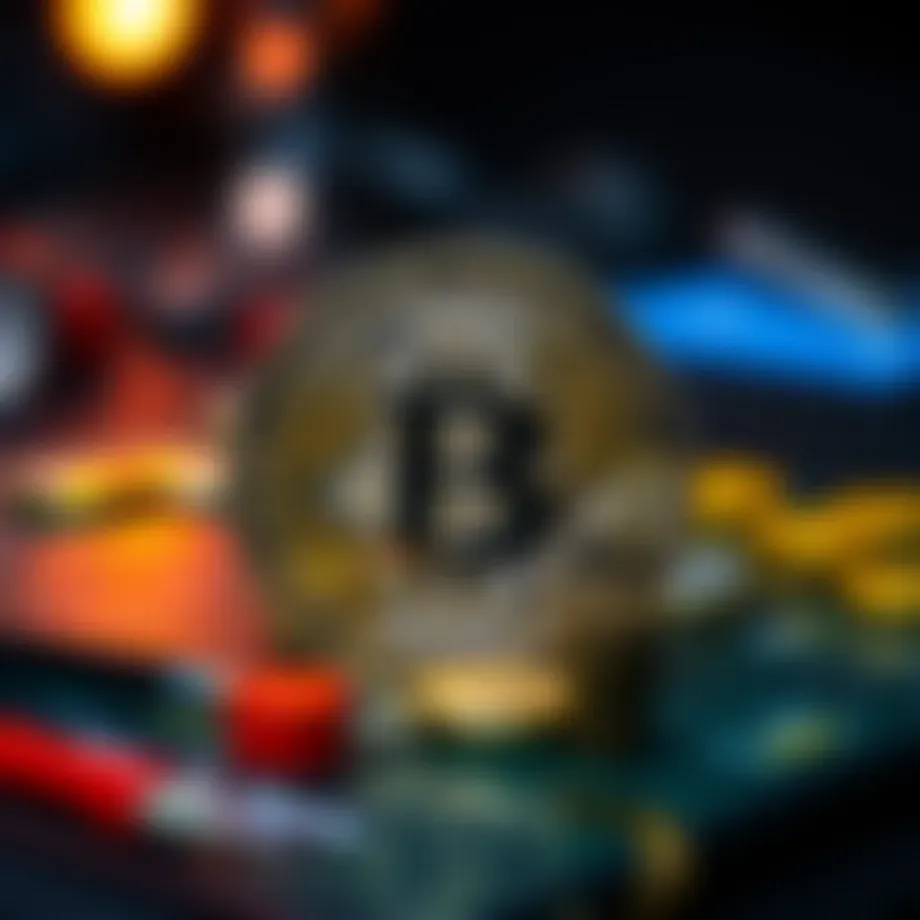 A conceptual illustration of cryptocurrency innovation