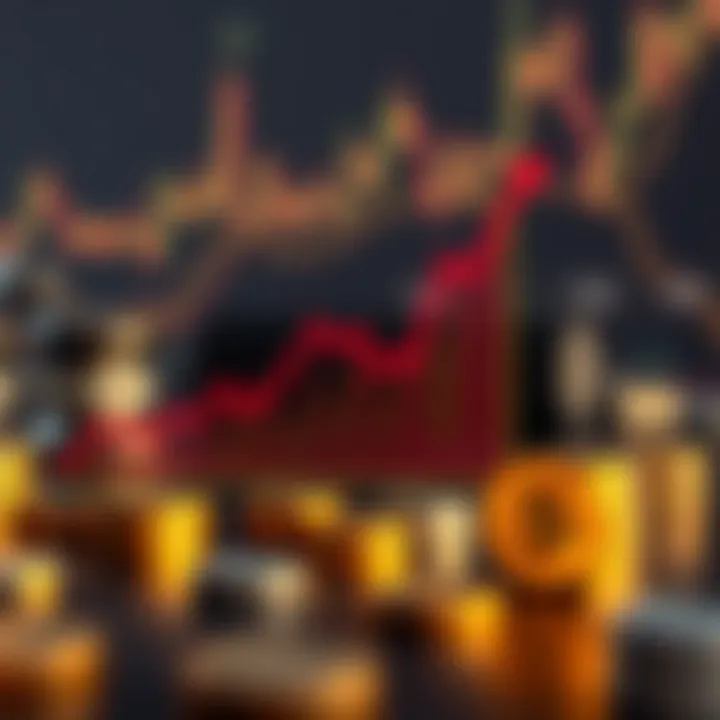 Impact of Bans on Cryptocurrency Trading Graph illustrating the impact of bans on cryptocurrency trading