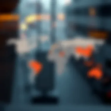 Global Initiatives on CBDCs Global map showing countries exploring CBDCs