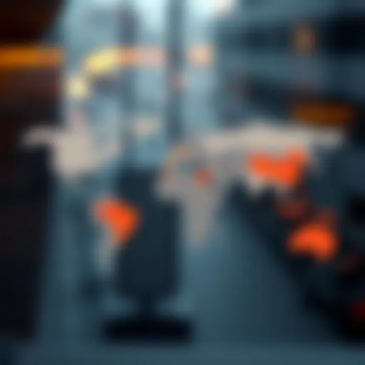 Global Initiatives on CBDCs Global map showing countries exploring CBDCs