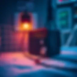 Illustration of a cold wallet secure environment