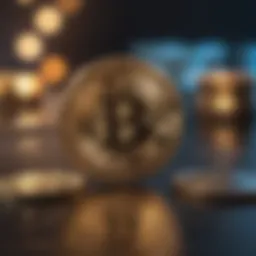Visual representation of cryptocurrency concepts