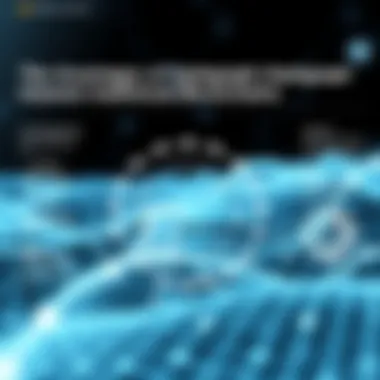 Advantages of Hashgraph Over Traditional Blockchains Visual infographic depicting the advantages of Hashgraph over traditional blockchains