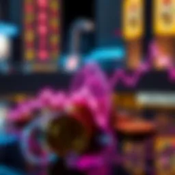 Visual representation of liquidity in cryptocurrency markets