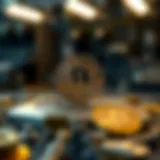 Visual representation of Proof of Stake mechanics