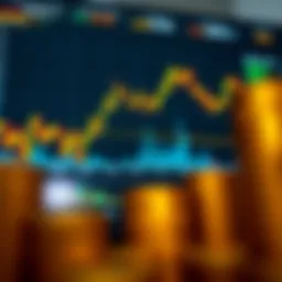 Cryptocurrency market analysis with graphs