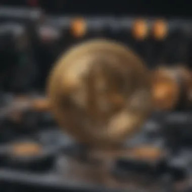 The Mechanics of Bitcoin Mining Illustration depicting the Bitcoin mining process