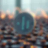 An abstract representation of blockchain technology symbolizing security and innovation