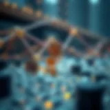 Conceptual representation of decentralized finance