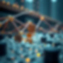 Conceptual representation of decentralized finance