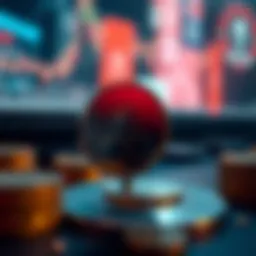 Conceptual representation of Ripple cryptocurrency trends