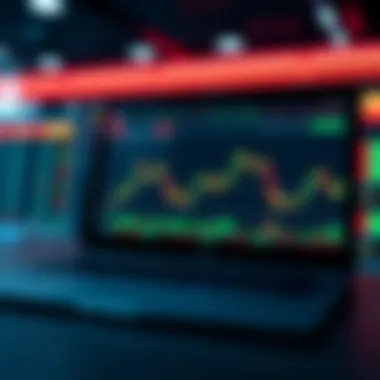 Cryptocurrency trading platform interface