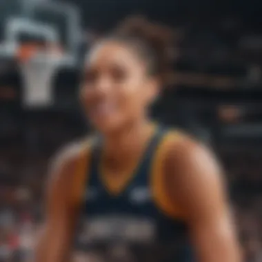 Unique NFT showcasing a key moment in WNBA history